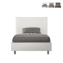 Lit double 120x200 avec rangement en similicuir Goya P1 Catalogue