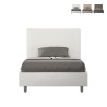 Lit double 120x200 avec rangement en similicuir Goya P1 Catalogue