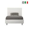 Lit double 120x200 avec rangement en similicuir Goya P1 Modèle