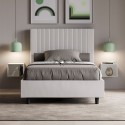 Lit double 120x200 avec rangement en similicuir Goya P1 Choix