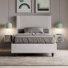 Lit double 120x200 avec rangement en similicuir Goya P1 Choix