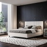 Lit coffre 160x190 simili cuir moderne Goya M Réductions