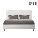 Lit coffre 160x190 simili cuir moderne Goya M Offre