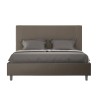 Lit double 160x200 avec rangement simili-cuir moderne Goya M1 Caractéristiques
