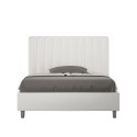 Lit double avec rangement 140x200 moderne Agueda F Caractéristiques
