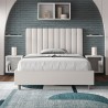 Lit double avec rangement 140x200 moderne Agueda F Choix