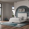Lit double avec rangement 140x200 moderne Agueda F Dimensions