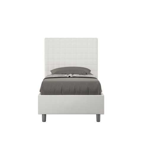 Lit simple avec rangement 90x200 chambre enfants design Sunny S1 Promotion