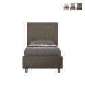 Lit simple avec rangement 90x200 chambre enfants design Sunny S1 Catalogue