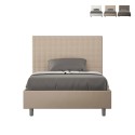 Lit une place et demie 120x190 avec rangement design Sunny P Catalogue