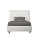Lit double français 140x200 avec rangement design moderne Sunny F Remises