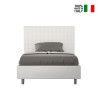 Lit double français 140x200 avec rangement design moderne Sunny F Offre