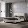 Lit coffre 160x190 double sommier design moderne Sunny M Dimensions