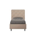 Lit simple avec sommier coffre 100x200 chambre Priya S2 Remises