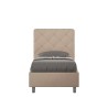 Lit simple avec sommier coffre 100x200 chambre Priya S2 Remises
