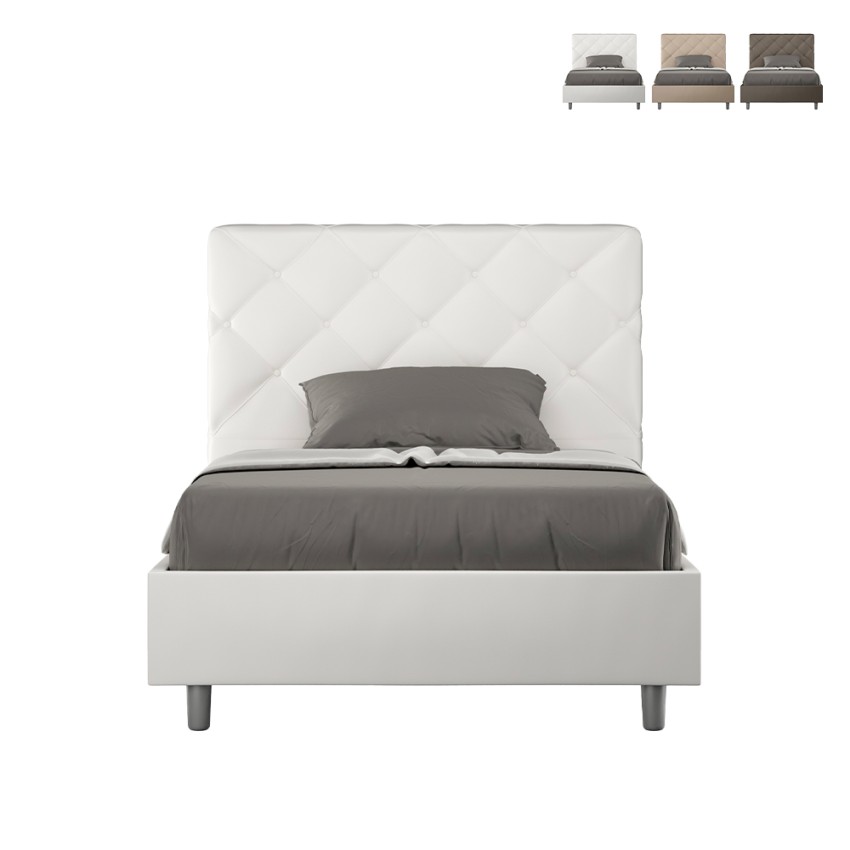 Lit double rembourré 140x200 avec rangement moderne Priya F Catalogue Lit double rembourré 140x200 avec rangement moderne Priya F Catalogue