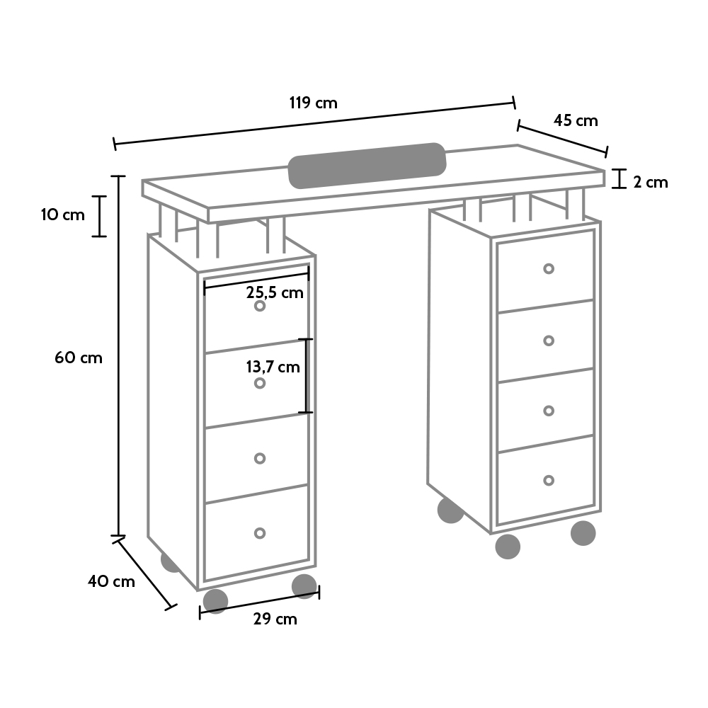 SQUOVAL: Table manucure et reconstruction d'ongles SQUOVAL: Table manucure et reconstruction d'ongles