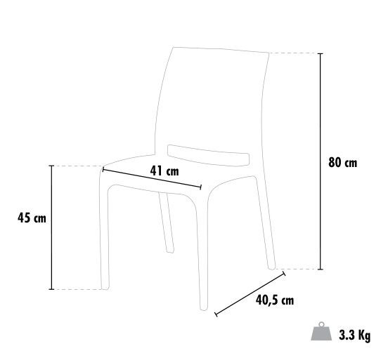 Table rectangulaire 4 chaises Poly rotin resine 90x90 marron